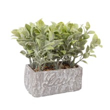 Artificial flower GREENLAND in pot "Love