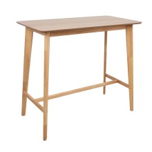 Bar table ROXBY 120x60xH105cm, natural
