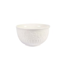 Bowl SOFIA D11xH6cm, white