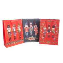 Giftbag NUTCRACKER L, 31x43x12cm, mix