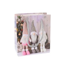 Gift bag XMAS ELF, 12x14x6cm, mix