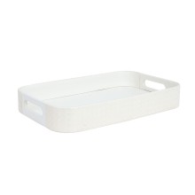 Tray WILMA 41.5x26.5x6cm, white