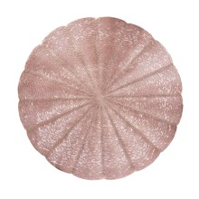 Placemat PIPPA D38cm, rose gold