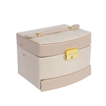 Jewelry box SEZANE LUX 16x13x11.5cm, beige