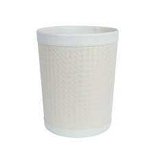 Trash bin WILMA 22x22x27.5cm, white