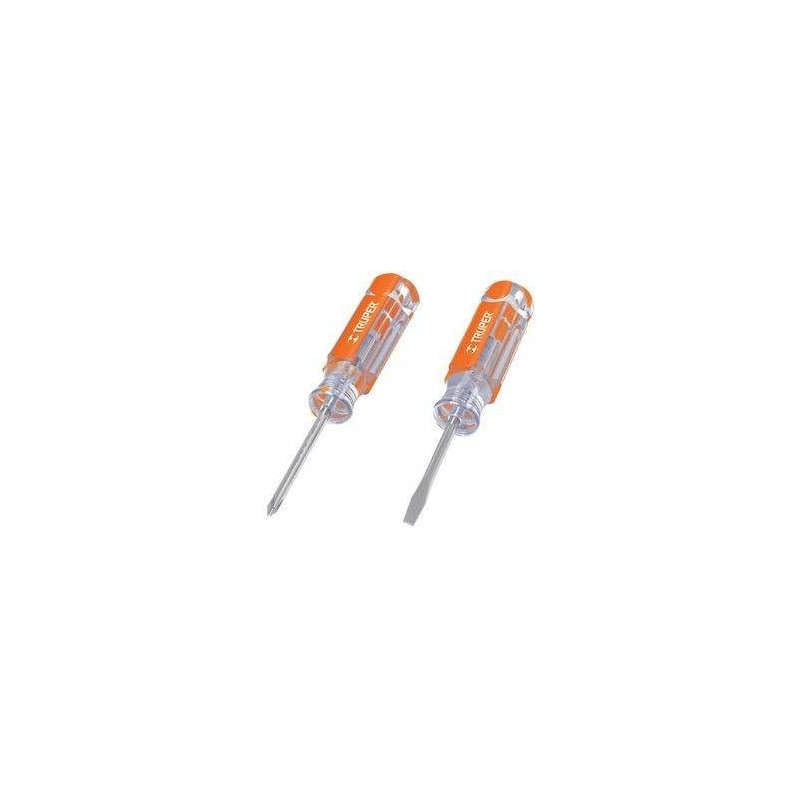 Mini-screwdriver set, 2 pcs, Truper® Mini-screwdriver set, 2 pcs, Truper®