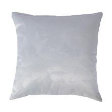 Pillow PARTY 45x45cm, white leaves