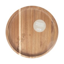 Tray ETNO WOOD D25cm, acacia