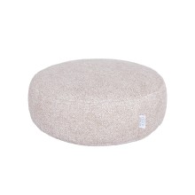 Stool LEO D44cm, H18cm, beige