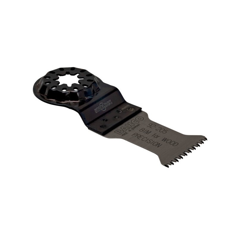 Multitool blade Bahco BiM Japanese tooth 30mm, for wood, Starlock Multitool blade Bahco BiM Japanese tooth 30mm, for wood, Starlock