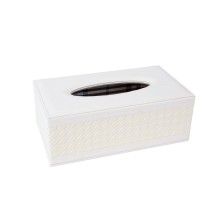 Tissue box WILMA 22,5x14xH9,5cm, white