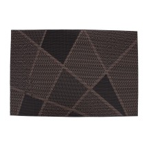 Placemat TEXTILINE 30x45cm, brown square
