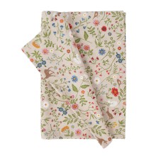 Tablecloth HOLLY 43x116cm, animals and flowers