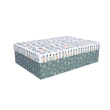 Box CLAUS 35x25cm, with a lid, mix