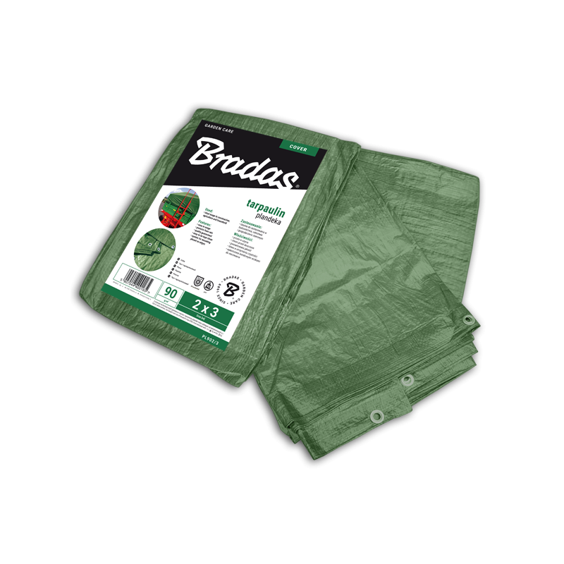 Reinforced tarpaulin 90g/m², 4 x 5m Reinforced tarpaulin 90g/m², 4 x 5m