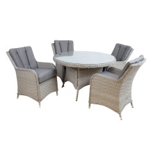 Garden furniture set ASCOT table and 4 chairs