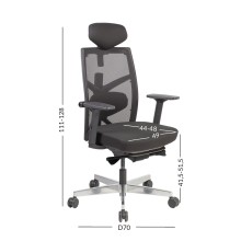 Task chair TUNE black