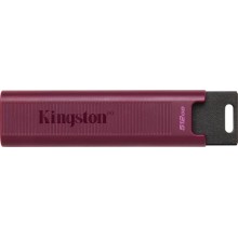 USB flash memory, 512GB DataTraveler Max USB 3.2 Red, Kingston