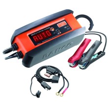 Fully automatic 3A charger/maintainer for 12V Lead -acid and Lithium LiFeP04 batteries, battery charging range 12V: 6-58Ah