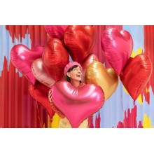 Heart Red Balloon