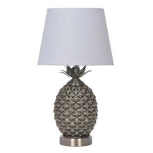 Table lamp ANANAS H45cm, brown