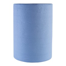 Roll paper MAXI 2-ply. 380mx37cm blue