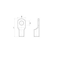 Wire end 16mm hole จ 10.5