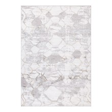 Carpet SALAMANCA-3, 200x285cm, silver/white