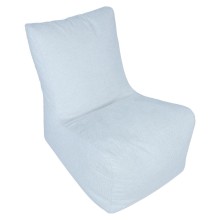 Bean bag LORD 95x65x90/45cm, natural white