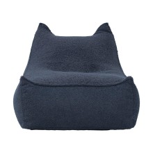 Bean bag LARRY CAT 100x70x30/56cm, grey