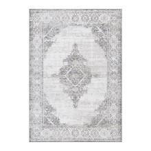 Carpet SALAMANCA-1, 133x190cm, white/grey