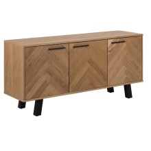 Kummut BRIGHTON, 150x40xH71cm, "kalasaba" tamm