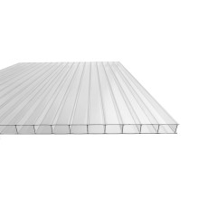 Greenhouse multiwall sheet / clear polycarbonate 2100x6000mm - 4mm