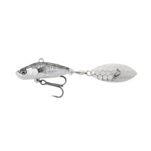 SavageGear 3D Sticklebait Tailspin 7.3cm/13g/2-4m Black Silver