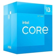 CPU desktop (core i3, i3-12100f, alder lake, 3300 mhz, cores 4, 12mb, socket lga1700, 58 watts, box, bx8071512100fsrl63), Intel