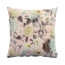 Pillow LONETA NEW 45x45cm, pink chrysanthemum