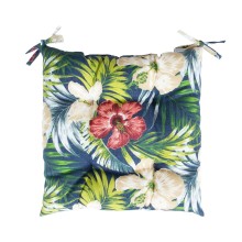 Cushion for chair SUMMER FLOWER 40x40cm, dark floral