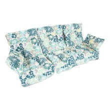 Cushion swings ROMA 108x56x10cm, light floral, 3pc