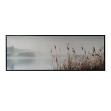 Wall art WALLY 50x140cm, rushes by the lake