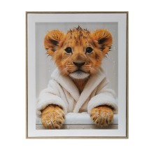 Wall art WALLY 40x50cm, baby lion
