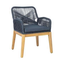 Chair FLORIDA 58x66xH83cm, acacia, hall