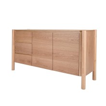 Боковая тумба GARDENIA 143x43xH80,5см, дуб