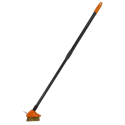 Wire brush for grout