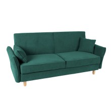 Sofa bed ROSANNA 199x81xH86cm, green