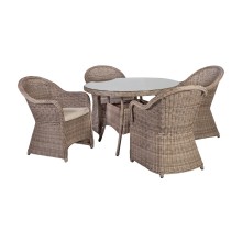 Garden furniture set TOSCANA table, 4 chairs