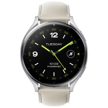 Xiaomi, Watch Strap, White, Leather
