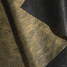Yellow and black non-woven 80g/m², 3 x 10m