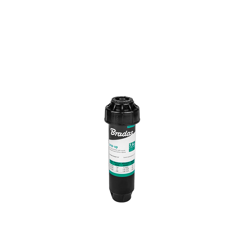 Pop-up sprinkler 3" (7,6cm) with nozzle 360° Pop-up sprinkler 3" (7,6cm) with nozzle 360°