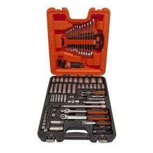 Socket and spanners set 1/4" and 1/2" 103 pcs