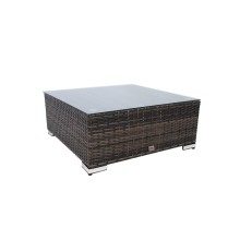 Coffee table SEVILLA NEW 71x71xH30cm, dark brown